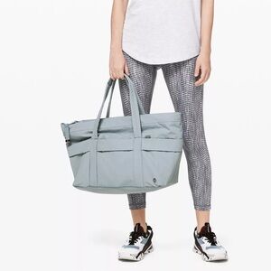 Tan Lululemon On My Level Bag
